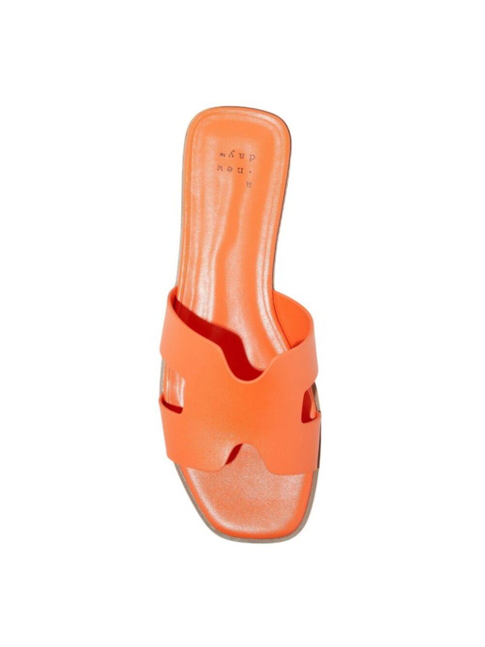A New Day Nina H-Band Slide Sandals 92244961 Orange 6M - Picture 9 of 10